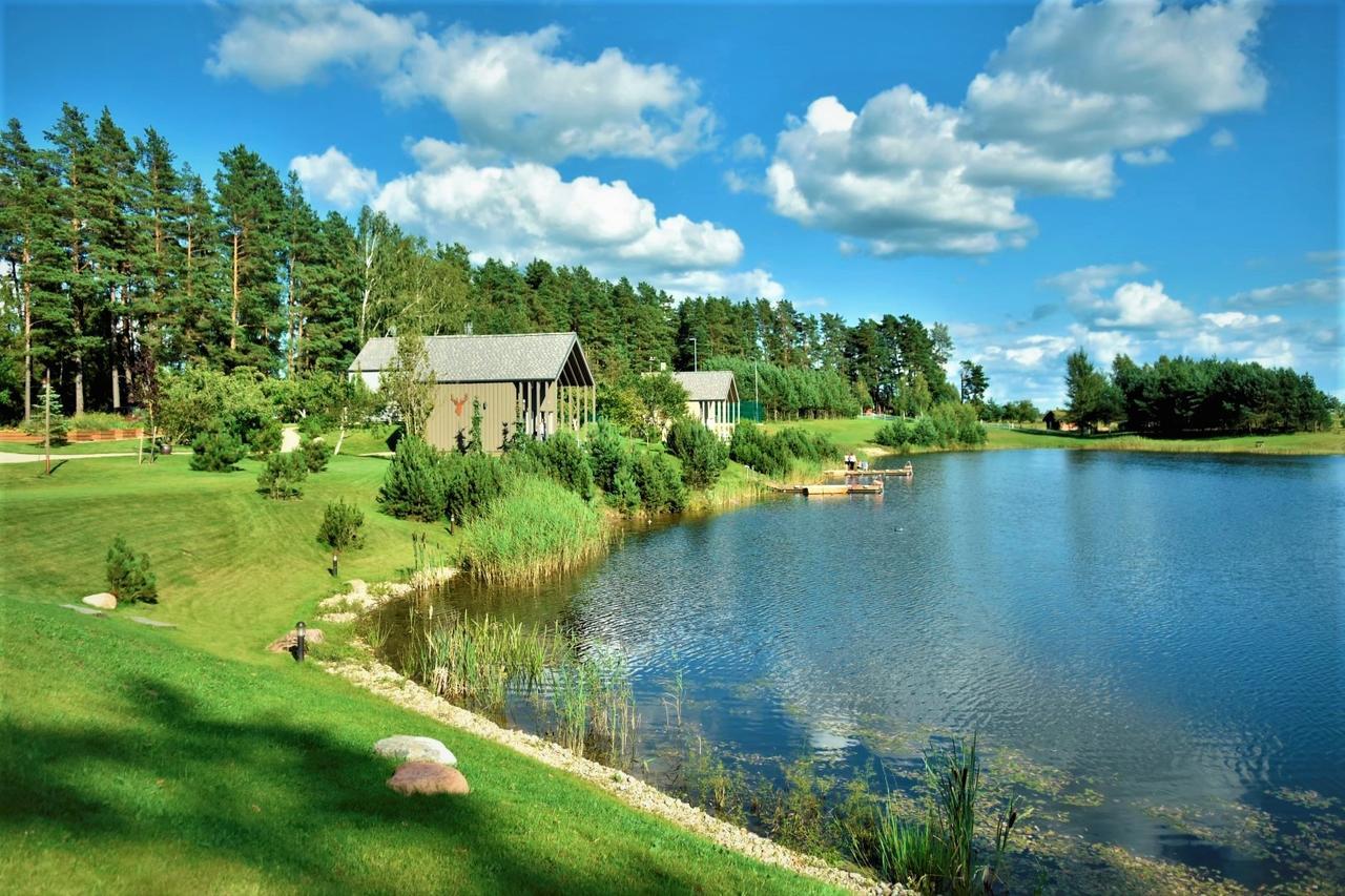 Barono Vila Butenai Exteriör bild